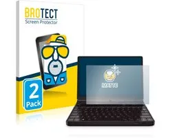 BROTECT - Screenprotector voor GPD Win Max 2 - Folie Beschermfolie matte 2 Stuks