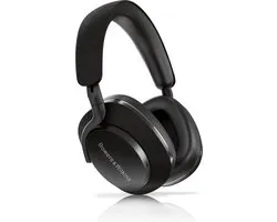Bowers & Wilkins Px7 S2 Noir - Casque supra-auriculaire avec réduction de bruit - Bluetooth - Ajustement parfait