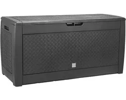 Coffre de rangement Garden Box 310L Anthracite - Solution gain de place pour votre Jardin