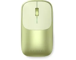 Souris sans fil Satechi Slim EX – Connectivité Bluetooth 5.3 – Connexion à deux appareils – Matériaux durables de haute qualité - Jaune