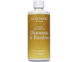 Le Essenze di Elda Wasparfum Diamante & Bamboo 500 ml – Luxe Italiaanse Wasparfum