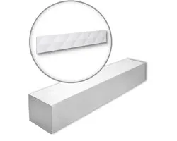 NMC PYRAMID-box ARSTYL Noel Marquet 1 carton 4 pièces 3d panneau mural design moderne blanc | 0,88 m2