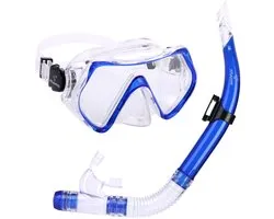 Atlantis Hawaï Combo - Snorkelset - Duikbril - Snorkel - Volwassenen - Blauw