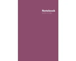 Dot Grid Notebook: Stylish Euphoric Magenta Notebook, 120 Dotted Pages 6 x 9 inches Standard Journal - Softcover Color Trends Collection