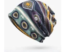 Beanie- Boasty ® Cultura - Beanie - beanie muts - muts - hat - hoedje - gekleurde muts - ski muts - long beanie - lange muts - pet - beanies - wide cuff beanie - gebreide rib beanie - toque - winter muts - klassieke cap - hoed