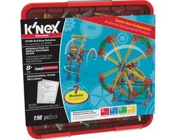 K'NEX Education Tandwielen en Versnellingen – Techniek Bouwset – 7 Modellen – 198 Onderdelen – Vanaf 8 Jaar