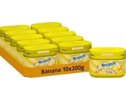 Nesquik Banana Milkshake Mix - (10 x 300g)