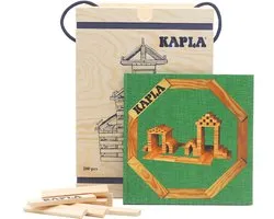 KAPLA - KAPLA Blank - Constructiespeelgoed - Groen Voorbeeldboek - 280 Plankjes