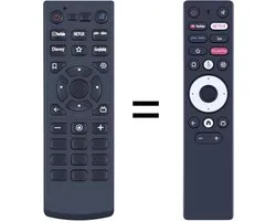 Nue replacement remote control suitable for Nokia Streaming Box 8000 & 8010 Stick 800 - ShopVlot
