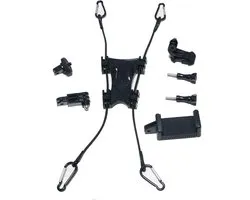 Surf Camera Mount voor Paragliding en Surfing - Geschikt voor GoPro Hero, DJI Osmo Action, AKASO en YI Actiecamera's - Stevige Bevestiging voor Avontuurlijke Opnames