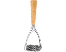 Manual Potato Ricer - Kitchen Food Press, Vegetable Masher, Fruit Squeezer | Handheld Food Press for Kitchen | Ergonomic Design with Stainless Steel Plates for Mashing Soft Fruits Vegetables Dining Prep