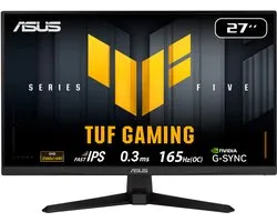 ASUS TUF Gaming VG27AQE5A - Moniteur de jeu QHD - Haut-parleurs stéréo - 0,3 ms - 165hz - 27 pouces