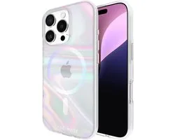 Case-Mate Soap Bubble Case geschikt voor iPhone 16 Pro - Hoesje compatible met MagSafe - Zeepbel Telefoonhoesje met 3 meter valbescherming