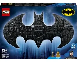 LEGO DC Batman: Batman Logo Superhelden Bouwpakket voor Kinderen en Kinderkamer Decoratie 76330