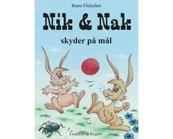 Nik og Nak skyder på mål