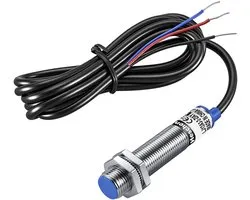 Allecto - Inductieve Nabijheid Sensor - LJ12A3-2-Z/AY - 2mm Detectie - 10-30VDC - Normaal Gesloten - 3 Draad - Geschikt voor Automatisering