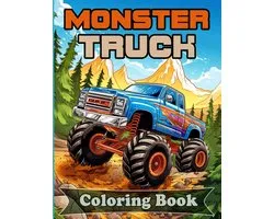 Monster Truck Coloring Book