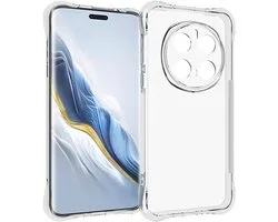 Transparant Hoesje Geschikt voor Honor Magic 7 Pro | Schokbestendig TPU | Back Cover | Dun | Flexibel | Shockproof | Doorzichtig