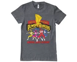 Power Rangers Morph Into Action -T-shirt