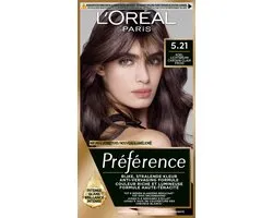 L'Oréal Paris Préférence Classic Cool Light Brown 5.21 - Coloration des cheveux permanente