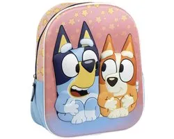 Bluey Bingo backpack with stars design