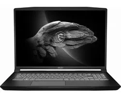 MSI Creator M16 A12UD-008BE Intel® Core™ i7 i7-12700H Laptop 40,6 cm (16") Quad HD+ 16 GB DDR4-SDRAM 1 TB SSD NVIDIA GeForce RTX 3050 Ti Wi-Fi 6 (802.11ax) Windows 11 Home Zwart