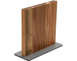 Eden magnetisch messenblok, acaciahout, 23x25 cm