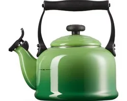 Le Creuset Fluitketel Tradition - Bamboo - 2.1 liter - inductie geschikt -
