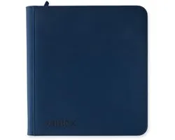 Vault X 12-Pocket Exo-Tec® Zip Binder - Verzamelmap - 480 Kaarten/Blauw