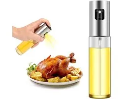 YONO Pulvérisateur d'huile d'olive rechargeable - Spray de cuisson - Bouteille d'huile - Pulvérisateur d'huile - 100 ml