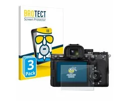 BROTECT - Screenprotector voor Sony Alpha 7R V - Folie Beschermfolie Beschermglas matte 3 Stuks