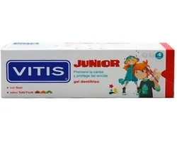 Vitis Junior Gel Dentifrice Au Fluorure #tutti Frutti 75 Ml