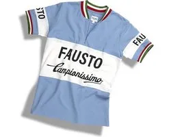 - Chemise rétro décontractée Fausto Coppi | Nous ღ la course! | Chemise décontractée inspirée du légendaire maillot cycliste de l'équipe cycliste Bianchi - 100% coton T-shirt homme Ciclismo Casual Taille S