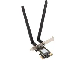 Allecto - WiFi 7 PCIe Kaart - 5400Mbps Tri-band Adapter met Bluetooth 5.3 voor Windows en Linux