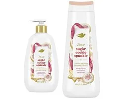 Dove sugar cookie sprinkle hand wash + body wash Limited edition