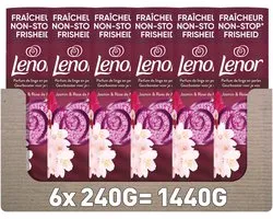 Lenor Geurbooster Jasmijn & Rose de Mai - 6 x 240 gram - Wasparfum