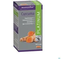 Mannavital - CURCUMA PLATINUM 180 V caps