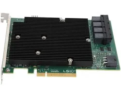 LSI SAS 9300 16I HBA Card, Fast Transfer, 16 Ports, Connectivity for External Devices, Compatible Systems with, VMware, FreeBSD
