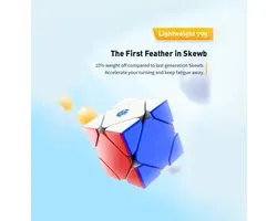 GAN - Skewb M Enhanced version-magnetische speedcube