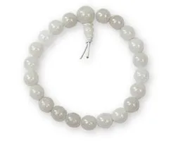 Bracelet Powerbead Jade blanc