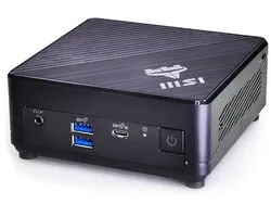 BitBull NUC Intel N100 Mini PC complet avec RAM et SSD - 16 Go/2 To M.2 - 4 Core@ 3,4 GHz Turbo - WIFI 6|Bluetooth 5- HDMI|Port d'affichage|USB-C - Alimenté par MSI - Windows 11 Professionnel