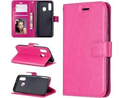 Samsung Galaxy A40 Cover Book Case Rose