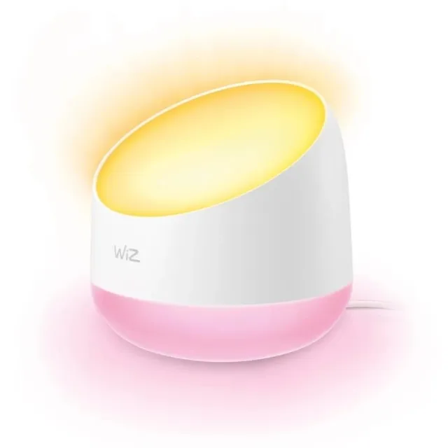 WiZ Squire Portable Colour Smart LED Table Lamp WiFi App Control UK Plug