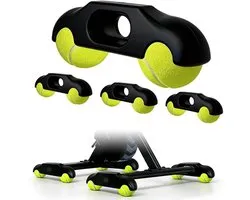 Pieds pour Rocker Plate avec balles de tennis pour home-trainer d'intérieur, adaptés pour Wahoo Kickr, améliorent la stabilité et le confort pendant le cyclisme
