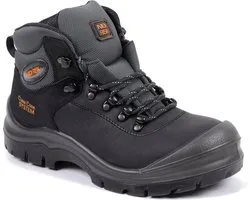 No Risk Blackrock Hoog S3 Zwart Werkschoenen Heren
