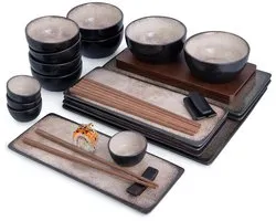 Moritz & Moritz VIDA 29-delig sushi servies beige Aziatisch servies setv