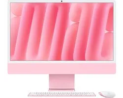Apple iMac 2024 Vert - Processeur M4 10 cœurs, GPU 10 cœurs, 16 Go de RAM, SSD 512 Go, Qwerty, Rose