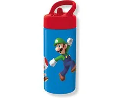 Super Mario Drinkfles, Bros - 410 ml - Polypropyleen