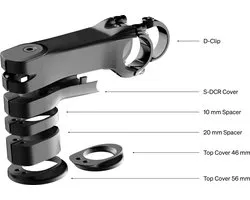 Potence Deda Superbox DCR 130mm POB