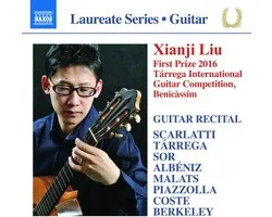 Xianji Liu - First Prize 2016 Tárrega International Guitar Competition, Benicàssim (CD)